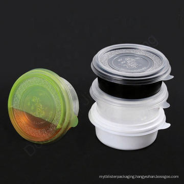 Custom Color Disposable PP plastic Soup bowls Container Box with Lid